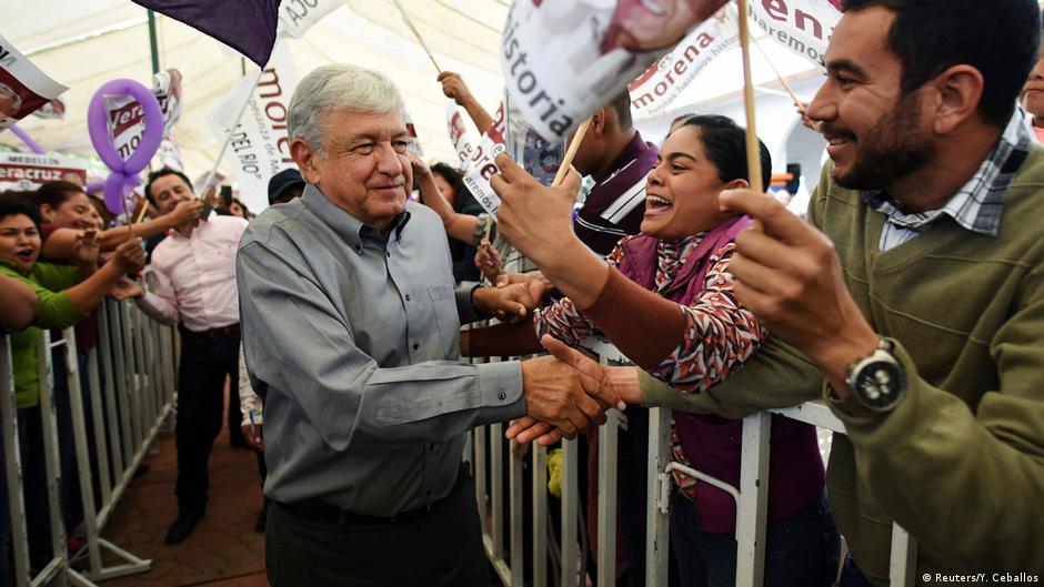 Mexiko Andres Manuel Lopez Obrador, Präsidentschaftskandidat