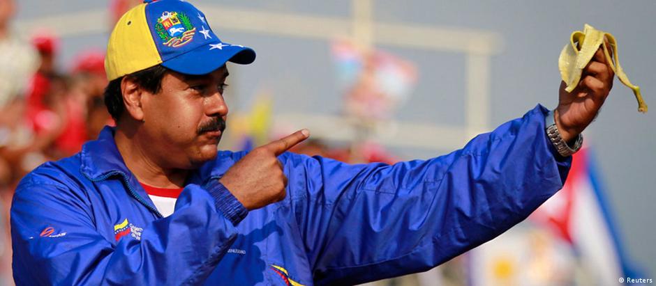 Maduro é o principal concorrente numa eleição boicotada pela oposição, que a acusa de ser uma fraude