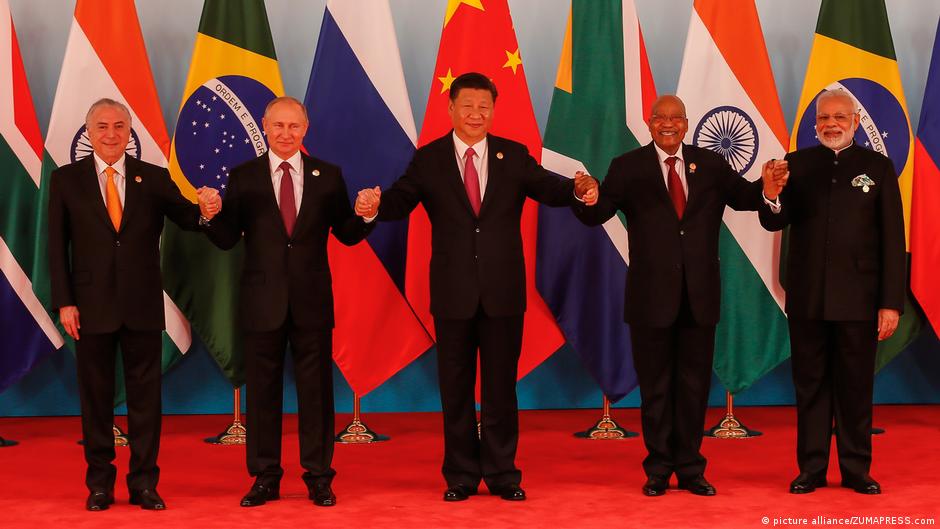 金磚五國峰會周三在南非約翰內斯堡開幕。中美貿易戰不斷升級的大背景下，本次峰會被賦予了特殊的意義。（德國之聲