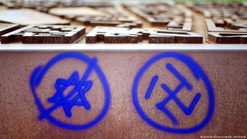納粹標誌在德國被嚴禁。（圖／德國之聲）