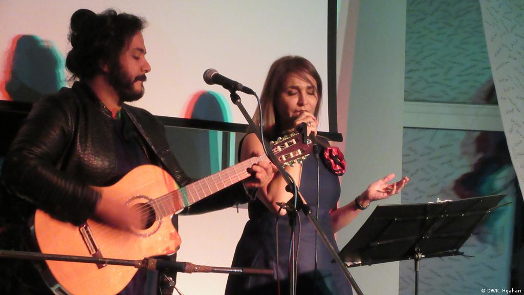 شیرین مهربد و مجید کاظمی، هنرمندان میهمان در برنامه فرانکفورت