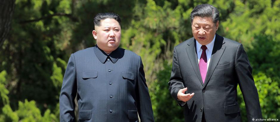 Kim e Xi se reuniram pela primeira vez em março de 2018
