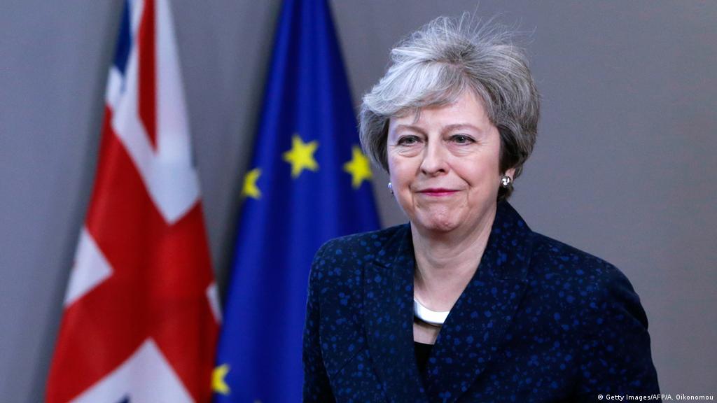Brüssel besuch Theresa May Brexit Nachverhandlungen (Getty Images/AFP/A. Oikonomou)